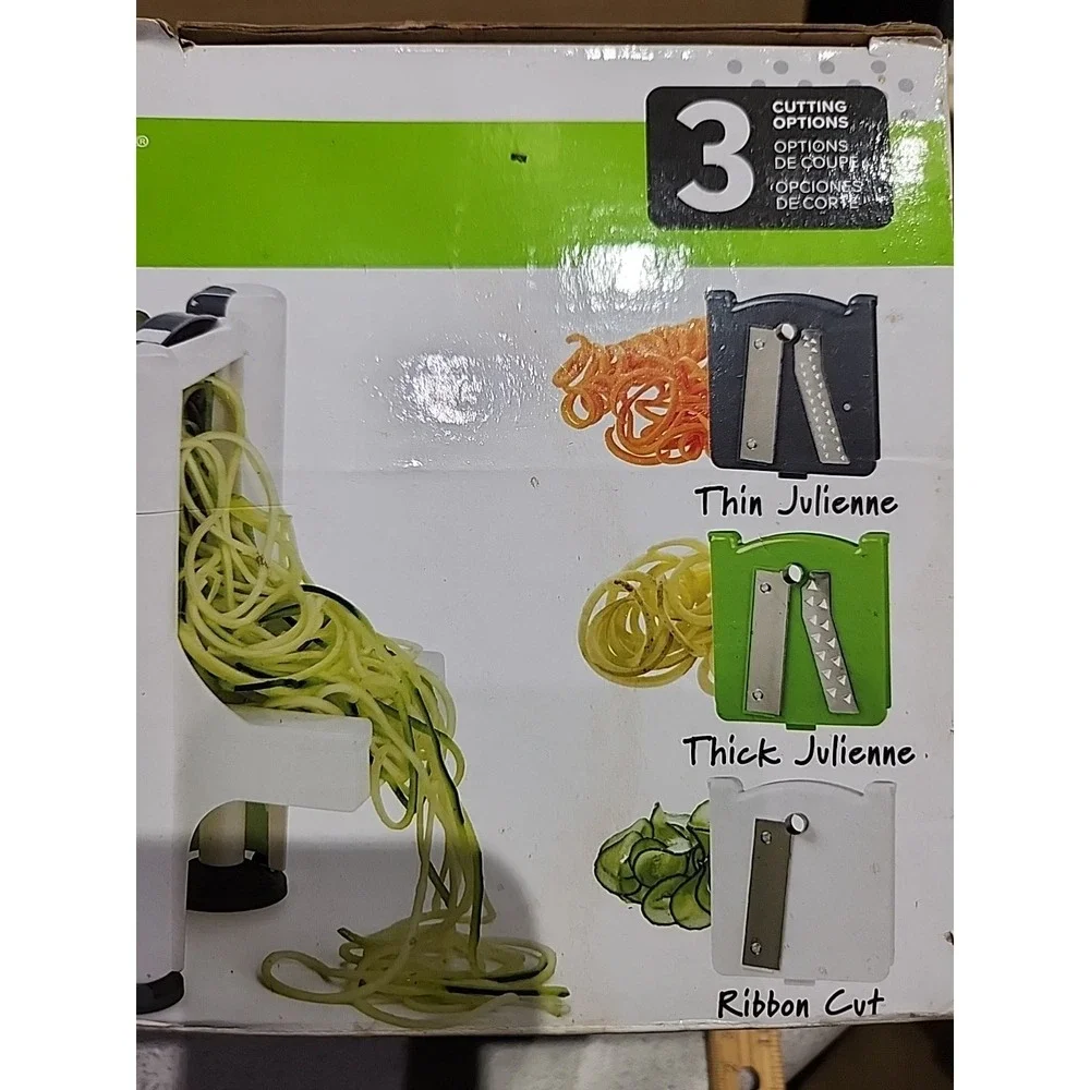 Spiral Produce Cutter By Progressive Deluxe Never Used In Original Open Box